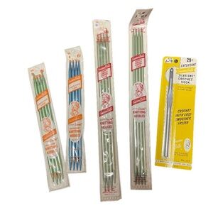 NWT Vintage Knitting Needles and Crotchet Hook Craft